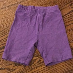 Hanna Andersson bike pants size 3, purple
